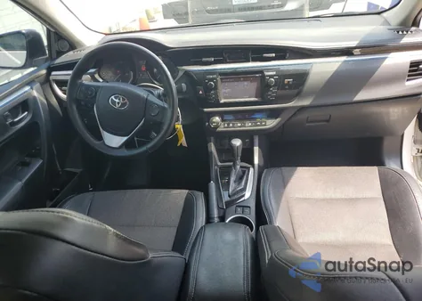 2014 Toyota Corolla L from USA, damaged, VIN 2T1BURHE5EC118821